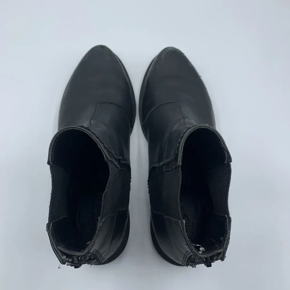 Dr. Martens Zillow Women’s Size 7 Black Back Zip Chelsea Ankle Boots